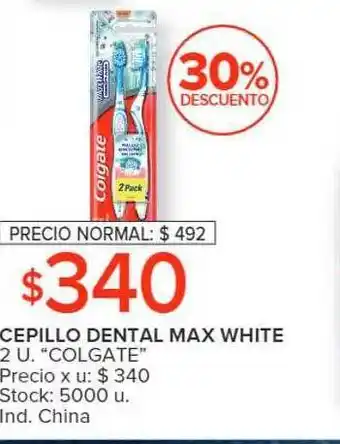 Carrefour Cepillo dental max white oferta