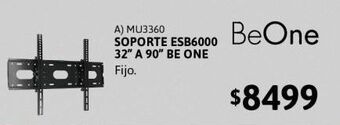 Cetrogar Soporte esb6000 32" a 90" be one oferta