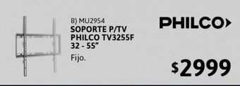 Cetrogar Soporte para tv philco tv3255f 32-55" oferta