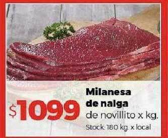 Disco Milanesa de nalga de novillito oferta