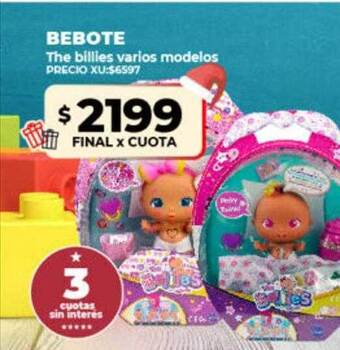 Supermayorista Vital Bebote the billies varios modelos oferta