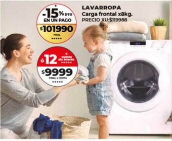 Supermayorista Vital Lavarropa carga frontal oferta