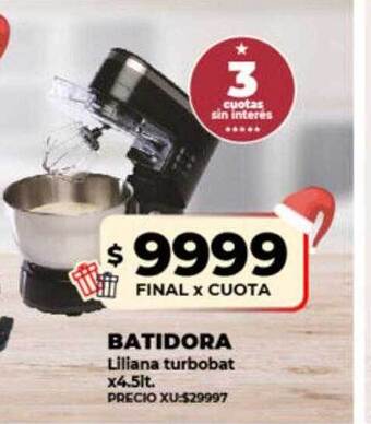 Supermayorista Vital Batidora liliana turbobat oferta