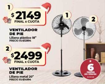 Supermayorista Vital Ventilador de pie oferta