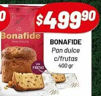 Almacor Bonafide pan dulce c-frutas oferta