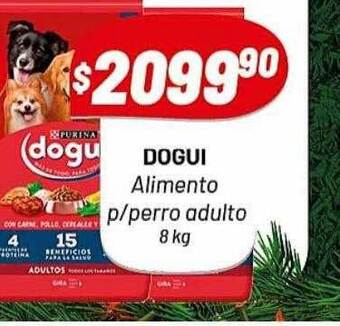 Almacor Dogui alimento p-perro adulto oferta