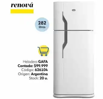 Coppel Heladera gafa oferta