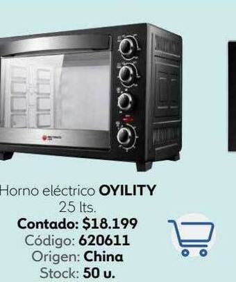Coppel Horno eléctrico oyility oferta
