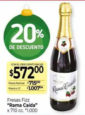 La Anonima Fresas fizz oferta