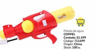 Pistola de agua coppel