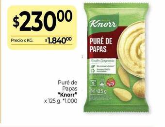 La Anonima Puré de papas oferta