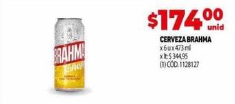Makro Cerveza brahma oferta