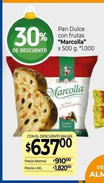 La Anonima Pan dulce con frutas oferta