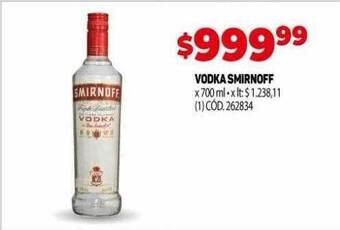 Makro Vodka smirnoff oferta