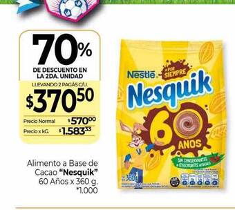 La Anonima Alimento a base de cacao oferta
