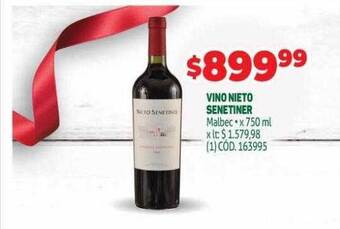 Makro Vino nieto senetiner oferta