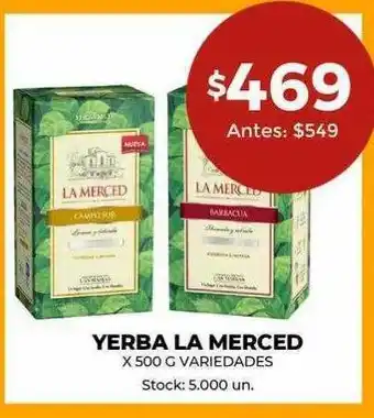 Super MAMI Yerba la merced oferta
