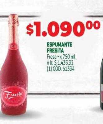 Espumante fresita