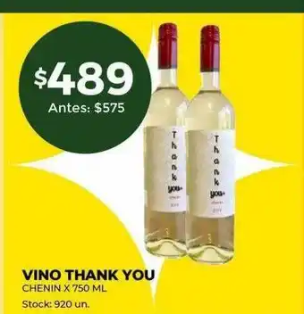 Super MAMI Vino thanky you chenin oferta