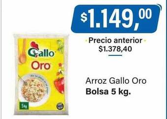 Supermercados Damesco Arroz gallo oro oferta