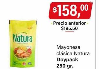 Supermercados Damesco Mayonesa clásica natura oferta