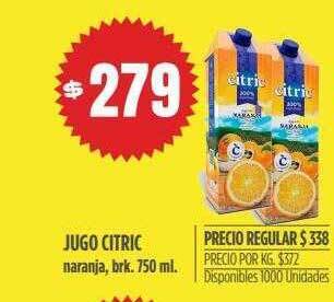 Supermercados Vea Jugo citric naranja brk oferta