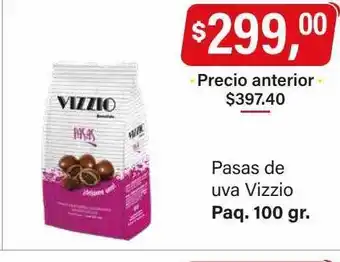 Supermercados Damesco Pasas de uva vizzio oferta