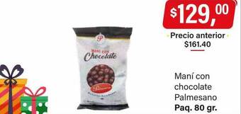 Supermercados Damesco Maní con chocolate palmesano oferta