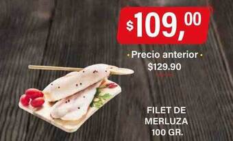 Supermercados Damesco Filet de merluza oferta