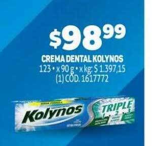 Makro Crema dental kolynos oferta