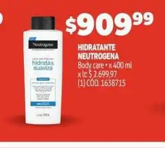 Makro Hidratante neutrogena oferta