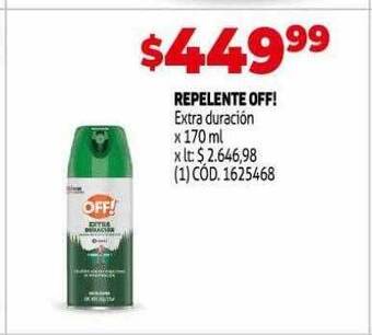 Makro Repelente off! oferta