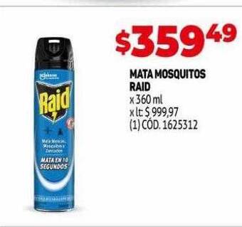 Makro Mata mosquitos raid oferta