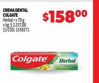 Makro Crema dental colgate oferta