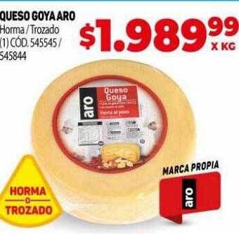 Makro Queso goya aro oferta