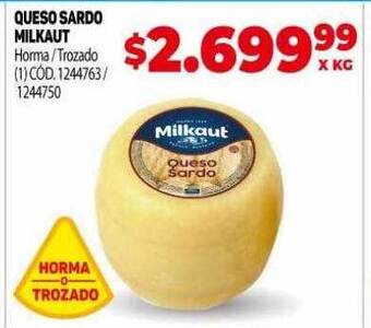 Makro Queso sardo milkaut oferta
