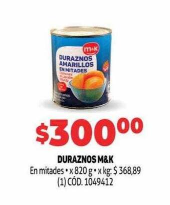 Makro Duraznos m&k oferta