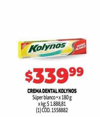 Makro Crema dental kolynos oferta