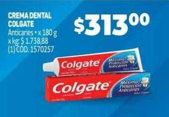 Makro Crema dental colgate oferta