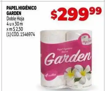 Makro Papel higiénico garden oferta