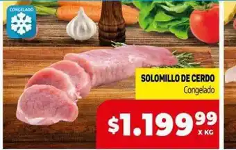 Makro Solomillo de cerdo oferta