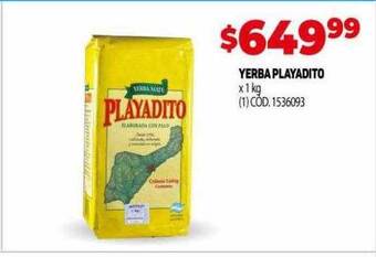 Makro Yerba playadito oferta