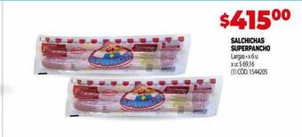 Makro Salchichas superpancho oferta