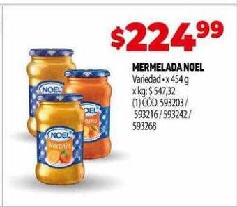 Makro Mermelada noel oferta