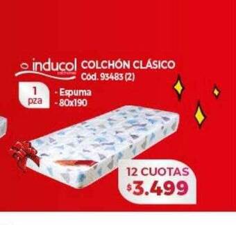 Naldo Lombardi Inducol colchón clásico oferta