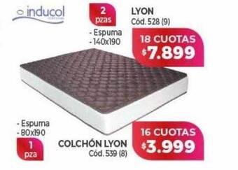 Naldo Lombardi Inducol colchón lyon oferta