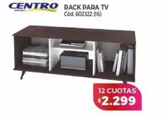 Naldo Lombardi Centro rack para tv oferta
