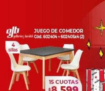 Naldo Lombardi Juego de comedor gjb oferta