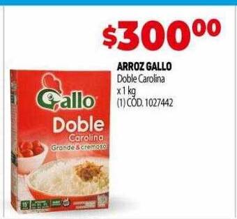 Makro Arroz gallo oferta