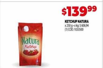 Makro Ketchup natura oferta